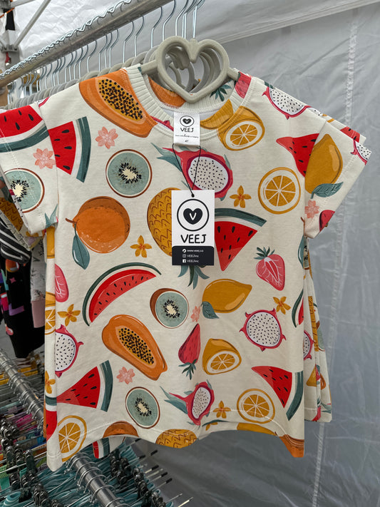 OVERSIZED TEE SUMMER FRUIT