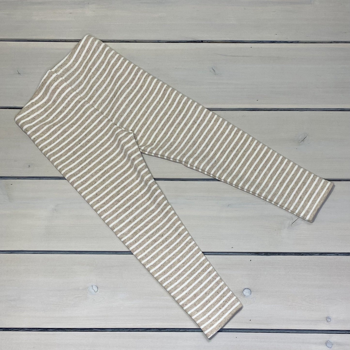 CLASSIC LEGGINGS OATMEAL STRIPES