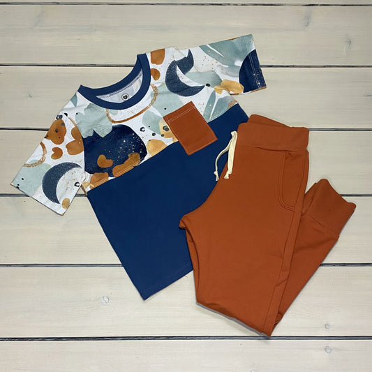 CLASSIC JOGGER TERRACOTTA