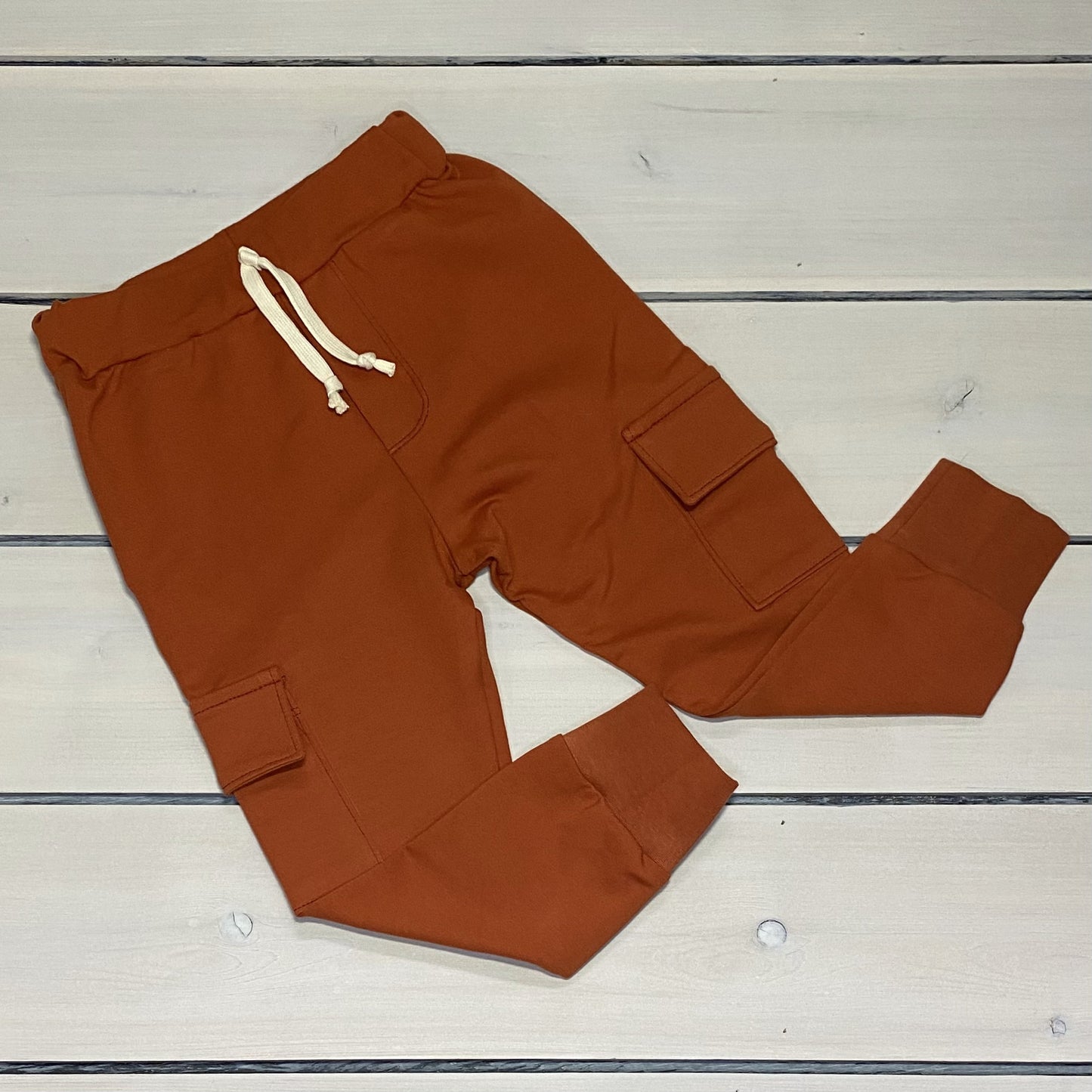 UTILITY JOGGERS TERRACOTTA