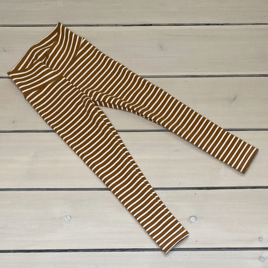 SUPER SKINNY LEGGINGS CARAMEL STRIPES