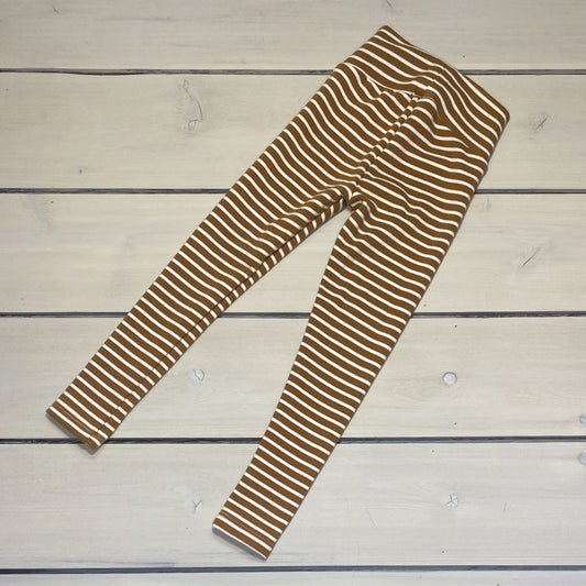 SUPER SKINNY LEGGINGS CARAMEL STRIPES