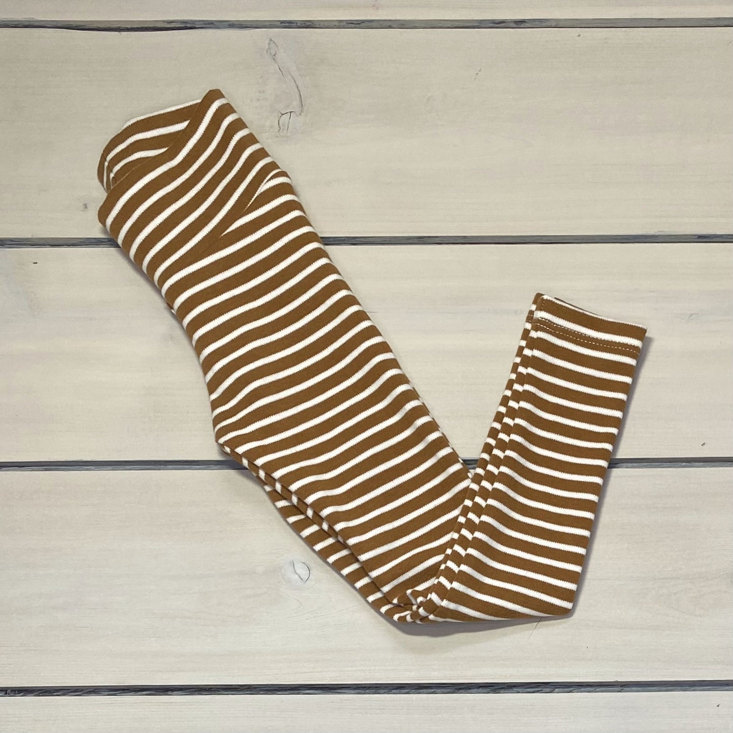 SUPER SKINNY LEGGINGS CARAMEL STRIPES