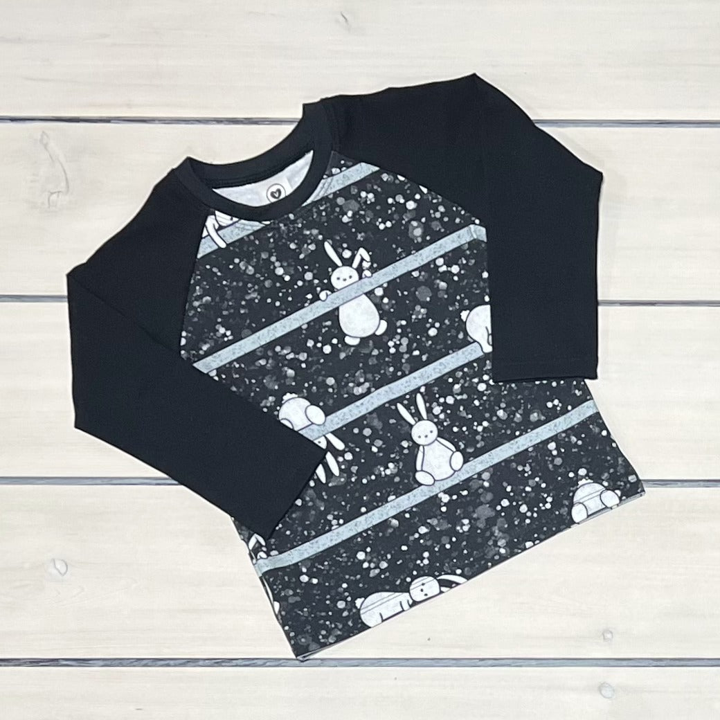 RAGLAN TEE STRIPE
