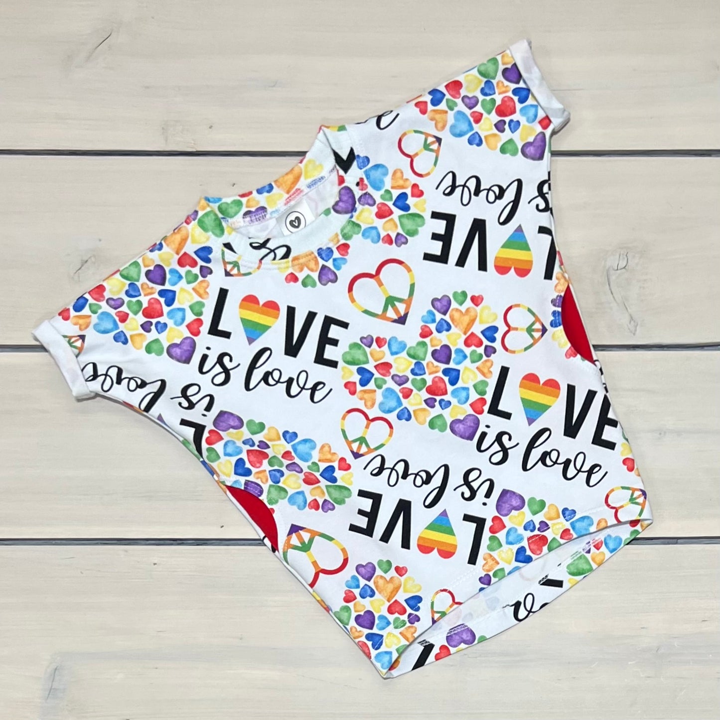 DOLMAN DRESS LOVE IS LOVE