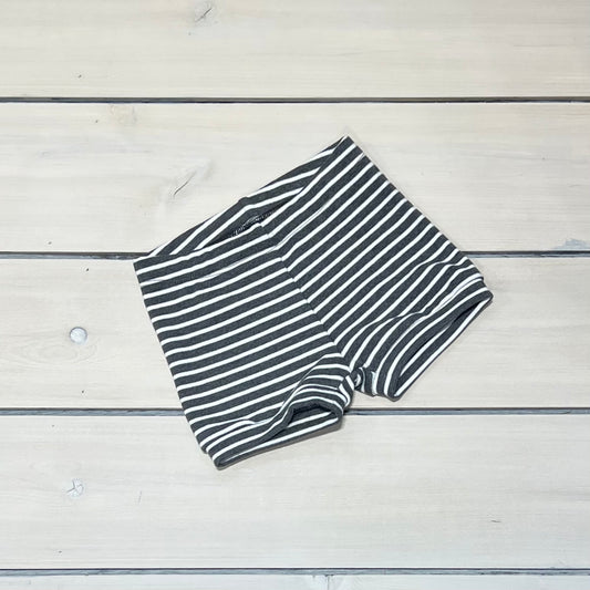 SHORTIES CHARCOAL STRIPE