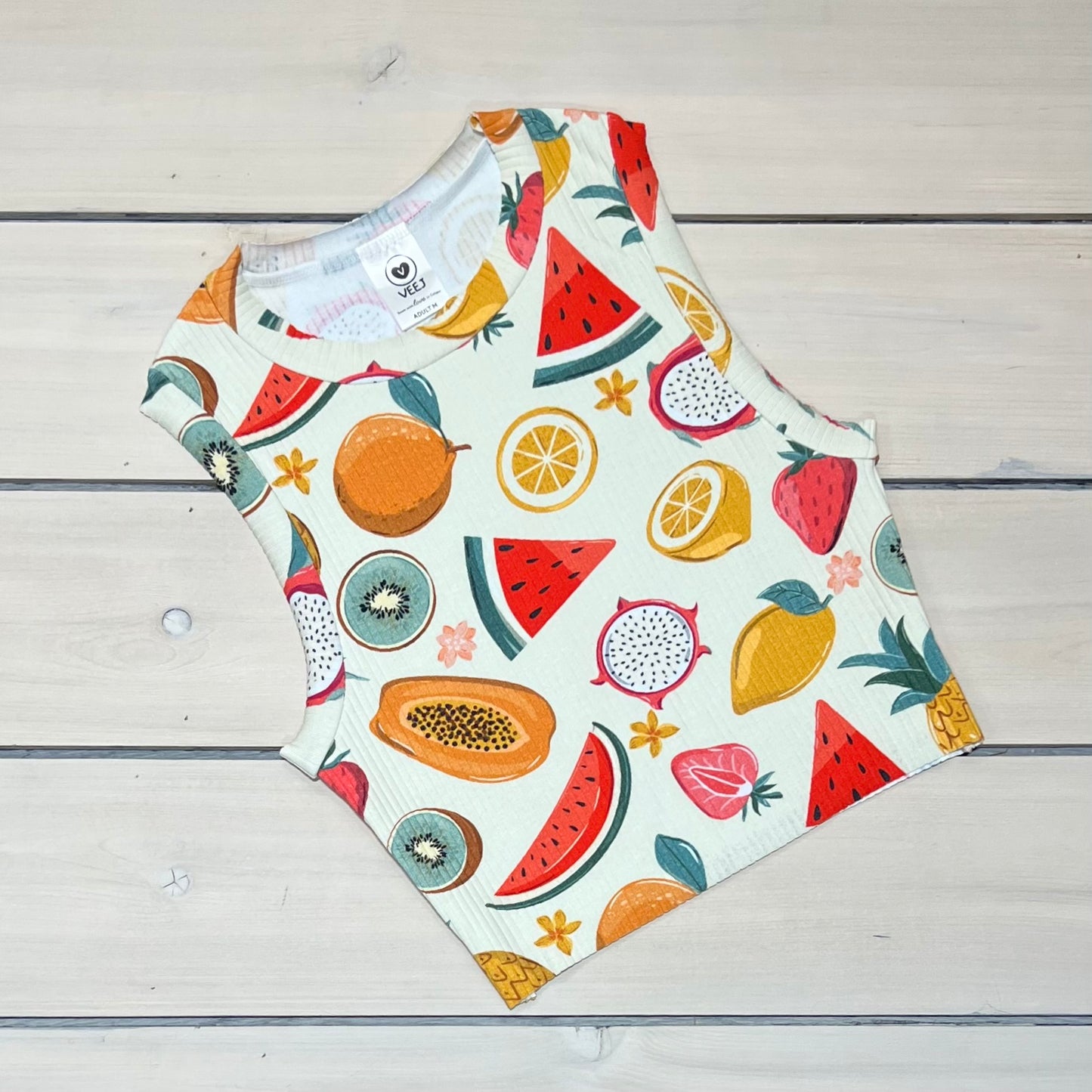 BE FREE TANK ADULT SUMMER FRUIT