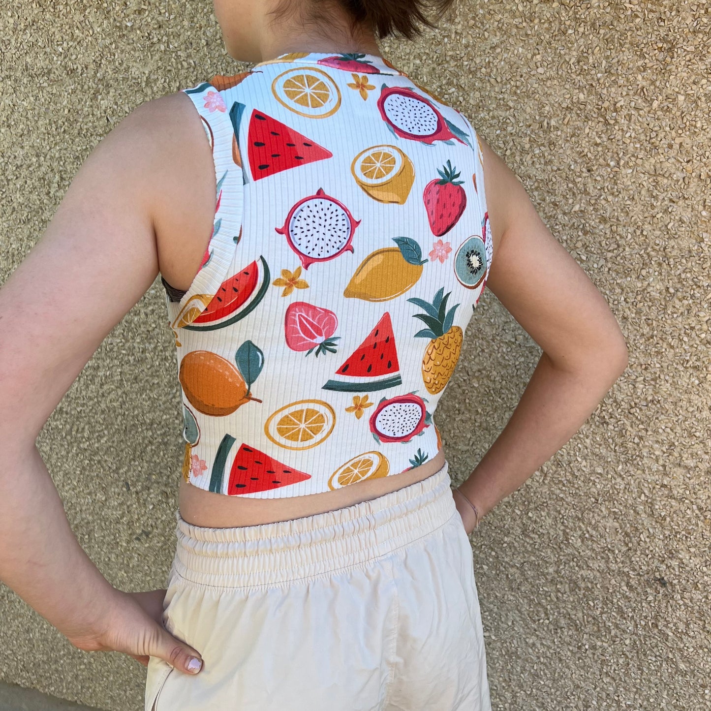 BE FREE TANK ADULT SUMMER FRUIT