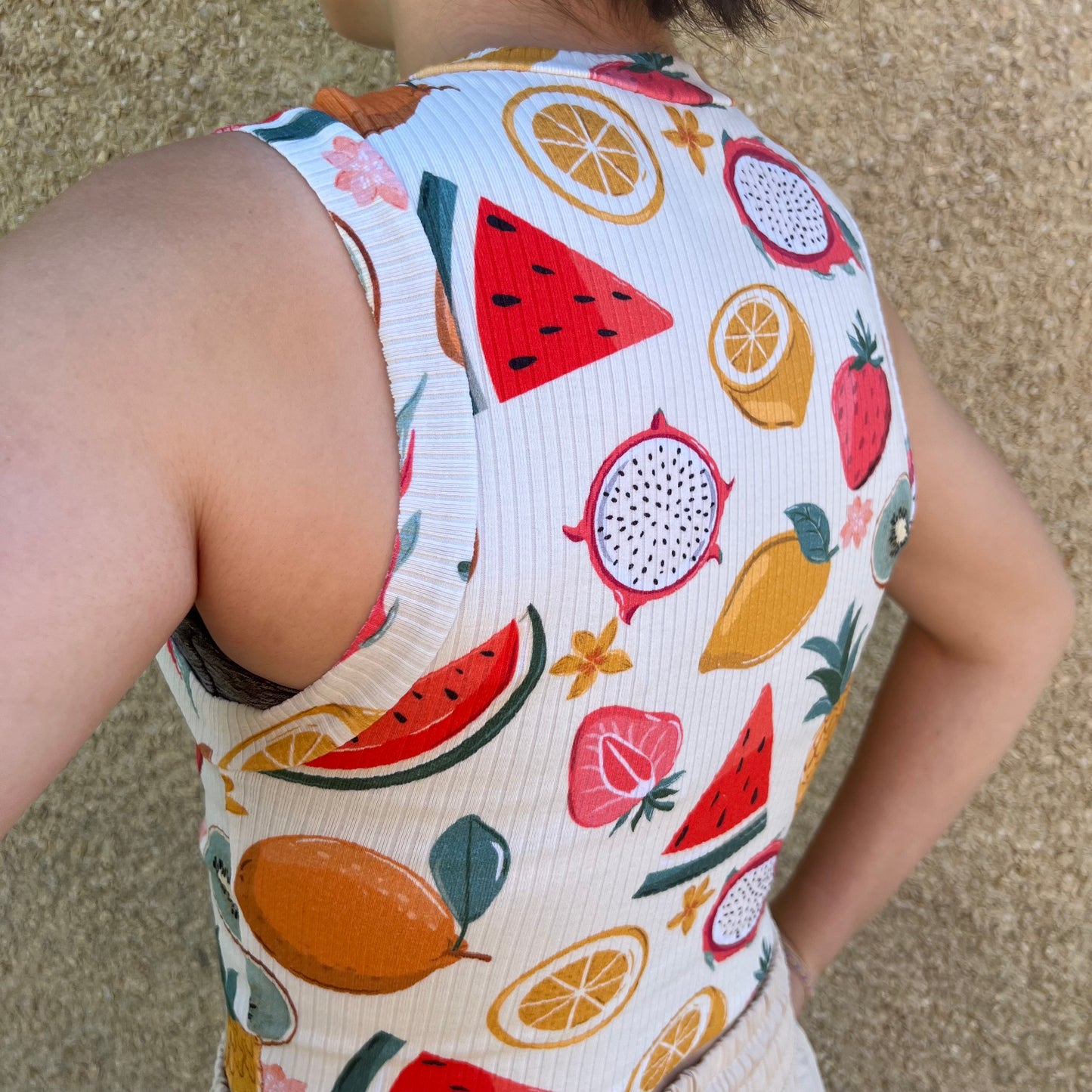 BE FREE TANK ADULT SUMMER FRUIT