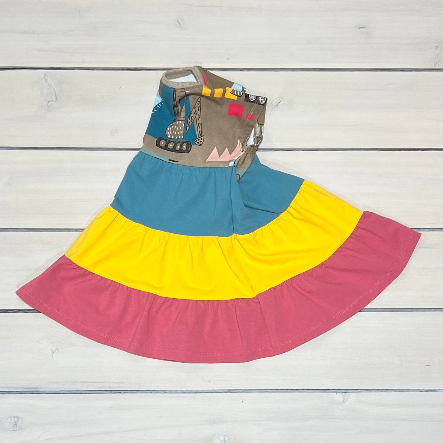 CAKE DRESS CONSTRUCTION ZONE