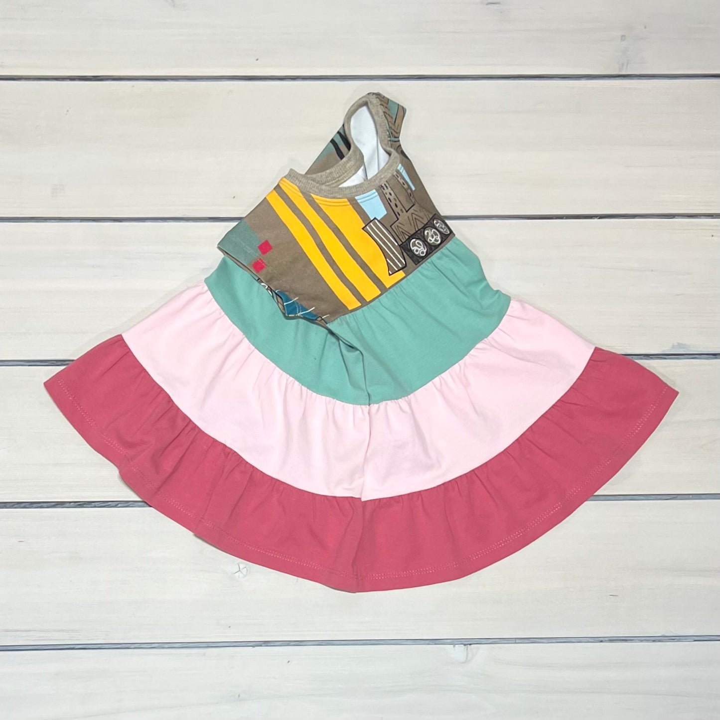 CAKE DRESS CONSTRUCTION ZONE