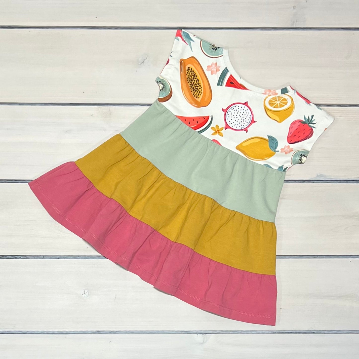 CAKE DRESS SUMMER FRUIT