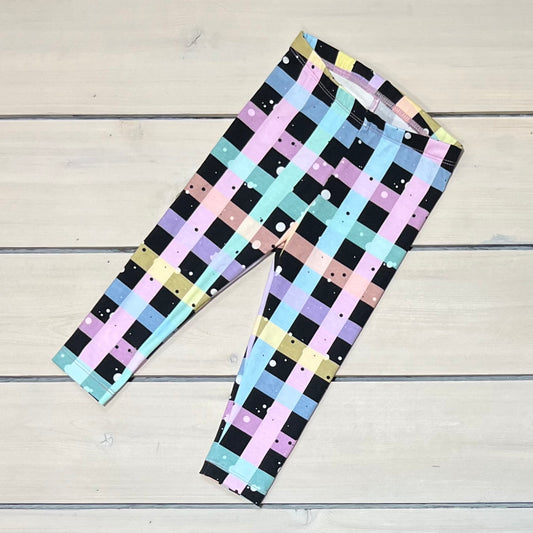 CLASSIC LEGGINGS PASTEL PLAID