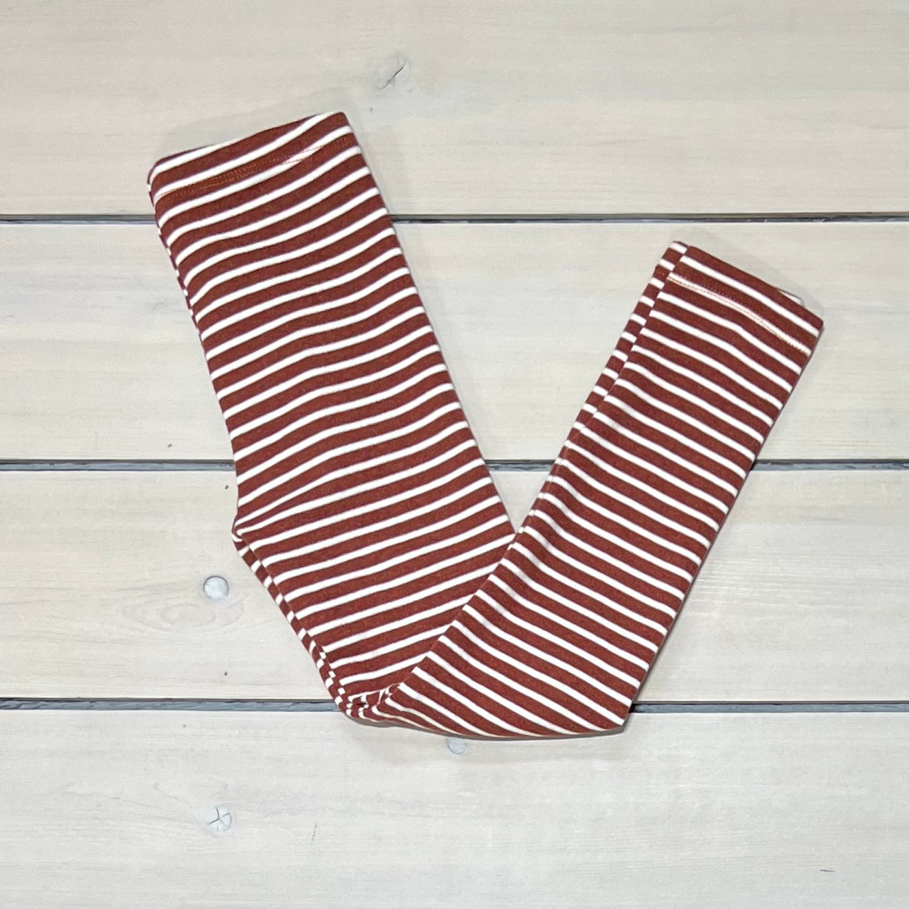CLASSIC LEGGINGS RUST STRIPES