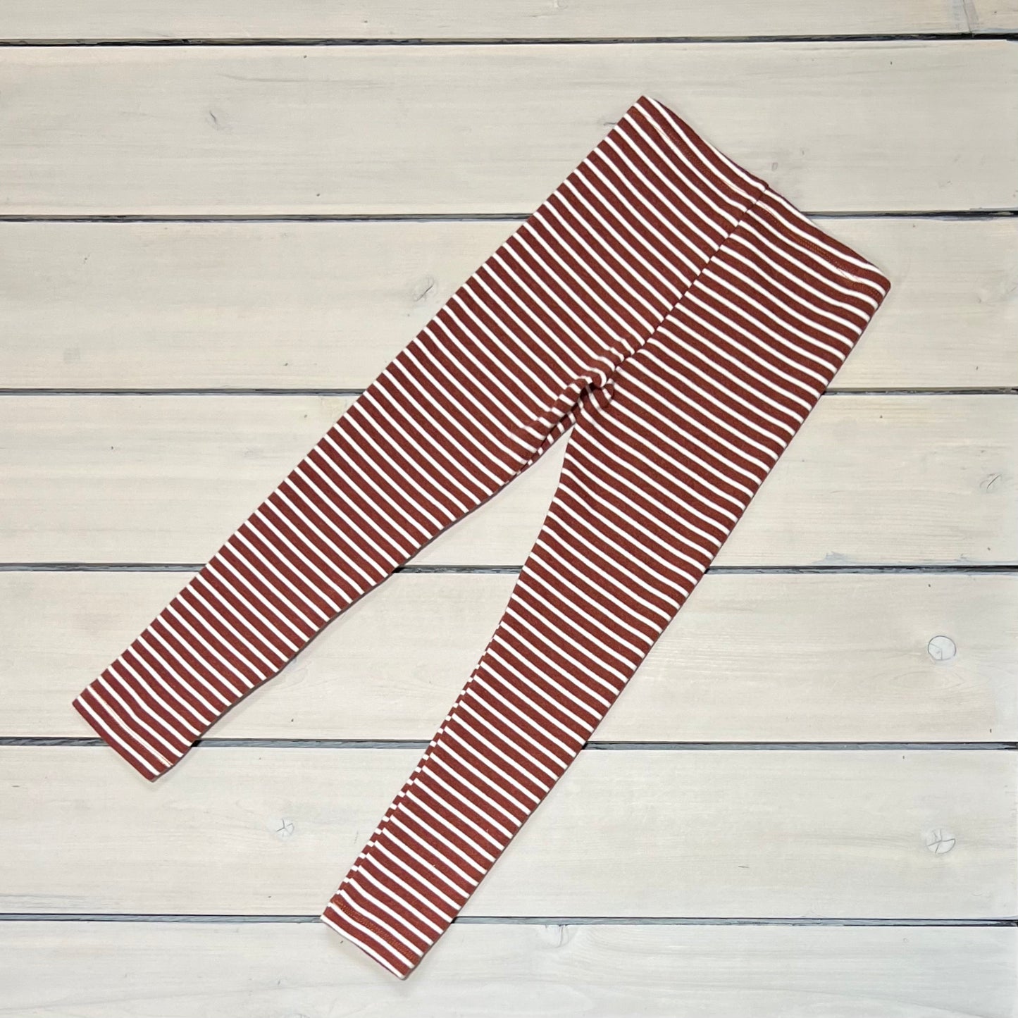 CLASSIC LEGGINGS RUST STRIPES