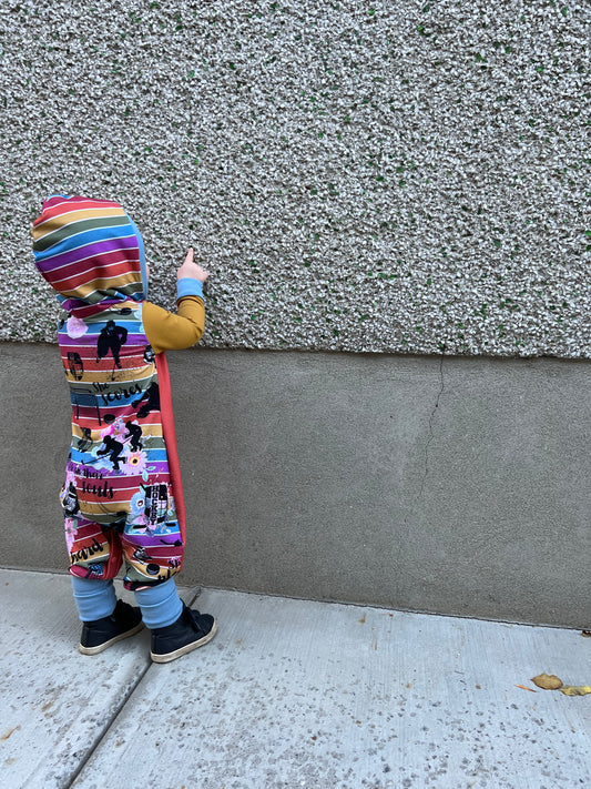 HOODED ROMPER HOCKEY