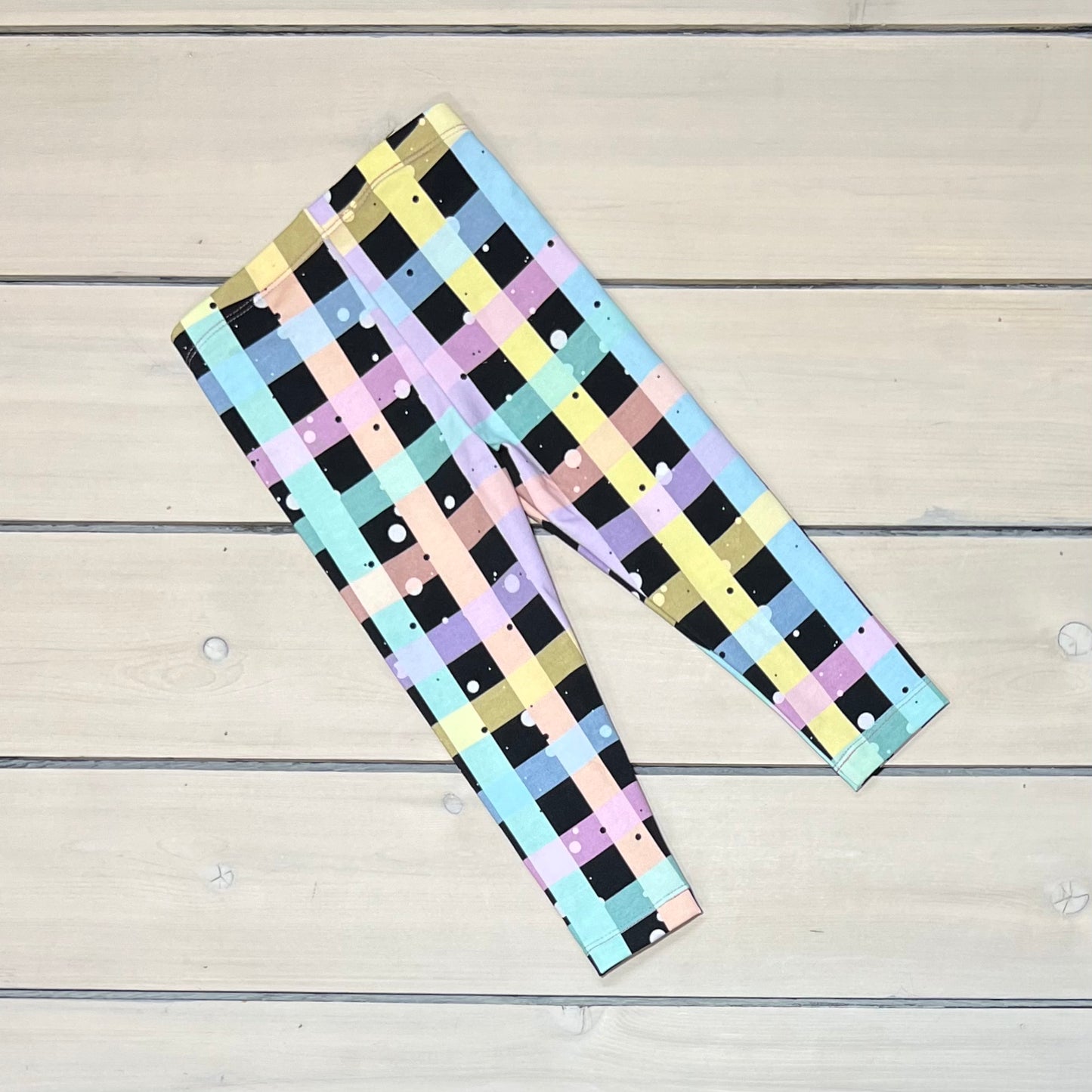 CLASSIC LEGGINGS PASTEL PLAID