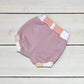 BUMMIES MAUVE & SPRING PLAID SIZE 6M ONLY