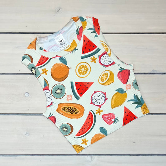 BE FREE TANK ADULT SUMMER FRUIT